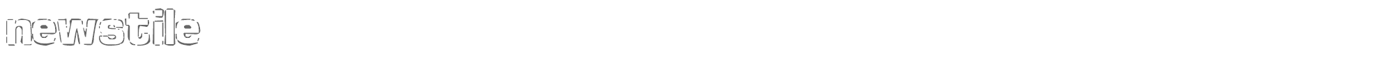 Newstile newstile.ttf font preview