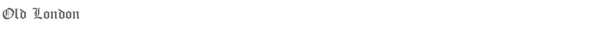 Old London Olondon_.otf font preview