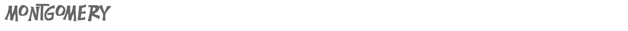 Montgomery Montgomery.ttf font preview