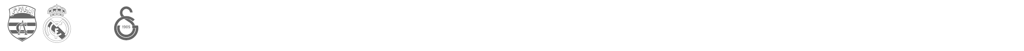 Sample characters Clubz Font