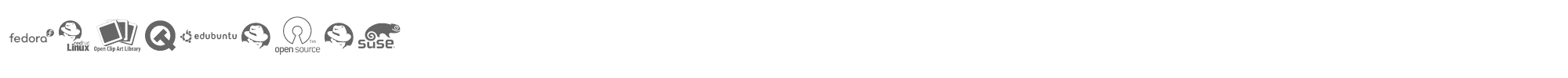 Sample characters Open Logos Font