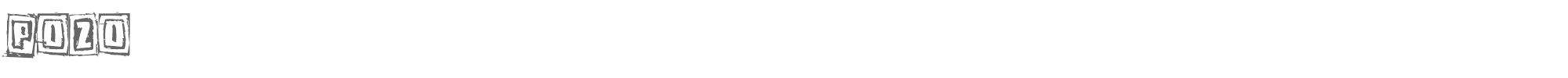 Pozo Pozo.ttf font preview