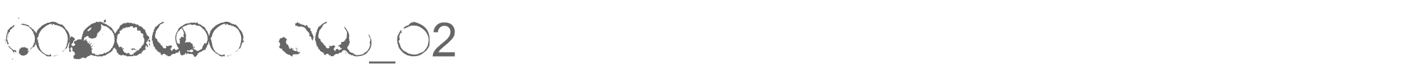 Cafeina Dig Cafed_v2.ttf font preview