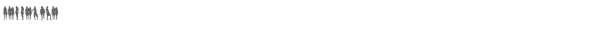 Sample characters Passarela Font