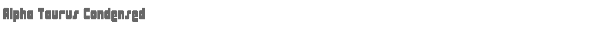 Alpha Taurus ataurusc.ttf font preview