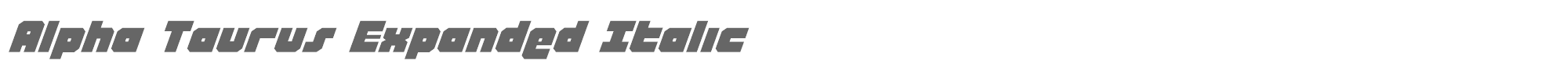 Alpha Taurus ataurusei.ttf font preview