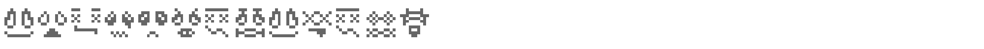 Sample characters SkrewdUpSoulz Font