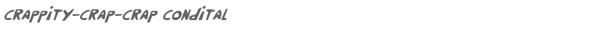 Crappity Crap Crap crappityci.ttf font preview