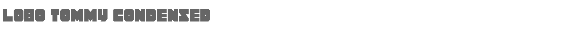 Lobotommy lobotommyc.ttf font preview