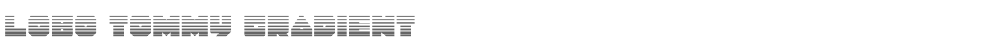 Lobotommy lobotommyg.ttf font preview