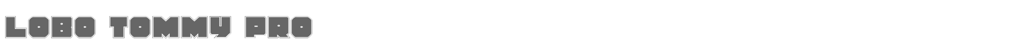 Lobotommy lobotommyp.ttf font preview