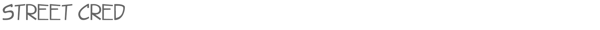 Steet Cred streetcredbold.ttf font preview