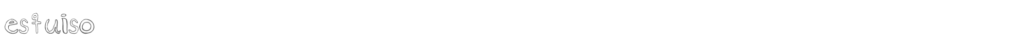 Esquiso esquiso.ttf font preview