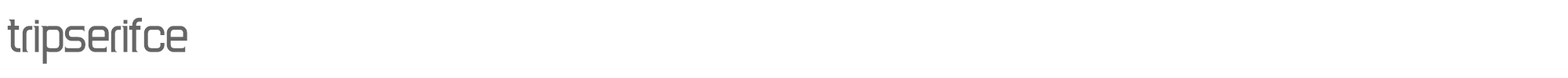 TripSerif CE TripSerifCE.ttf font preview