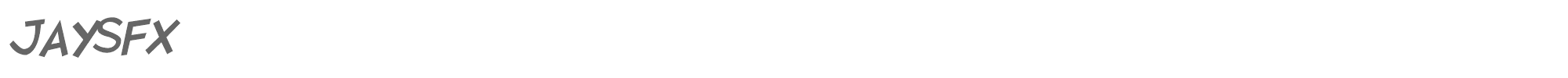 JaysFX jaysFXitalic.otf font preview