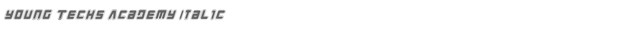 Young Techs youngtechsai.ttf font preview