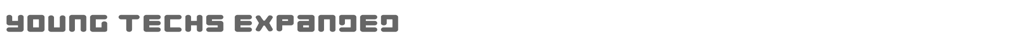 Young Techs youngtechsex.ttf font preview