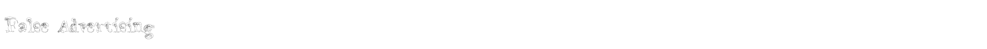 False Advertising False_Advertising.ttf font preview