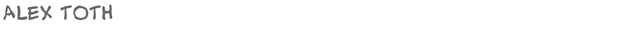Alex Toth alex-toth.ttf font preview