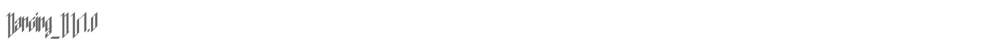 Dancing DL Dancing_DL1.0.ttf font preview