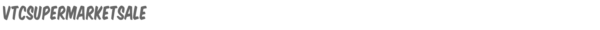 VTC Supermarket Sale VTCSuperMarketSaleRegular.ttf font preview