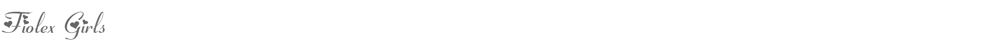 Fiolex Girls Filxgirl.TTF font preview