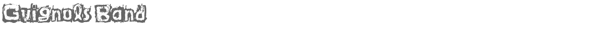 Guignol's Band Guignols_Band.ttf font preview