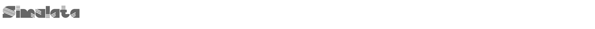 Simulata Simulata.otf font preview