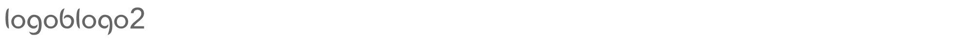 Sample characters Logobloqo 2 Font