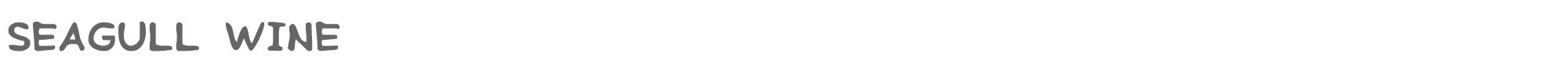 Seagull Wine Seagull_Wine.ttf font preview