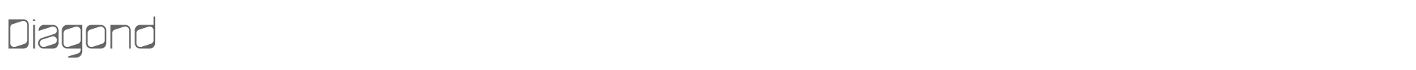 Diagond diagond-light.otf font preview