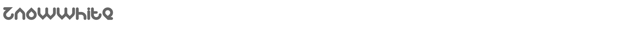 Znowwhite znowwhite.ttf font preview
