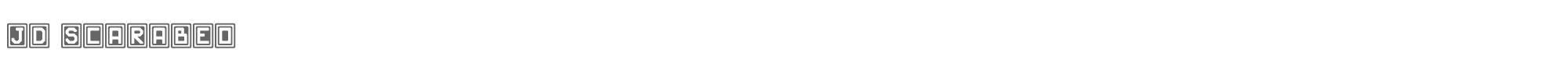 JD Scarabeo jd_scarabeo.ttf font preview