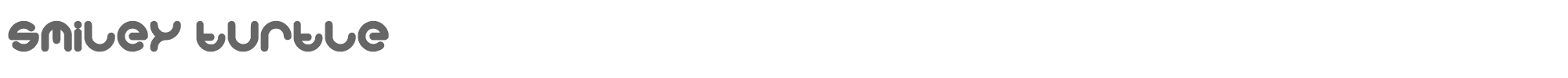 Smiley Turtle SMILEY.ttf font preview