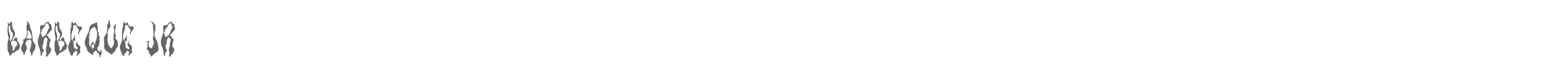 Barbeque Jr barbecuejr.ttf font preview