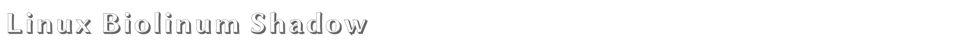 Linux Biolinum LinBiolinum_aWB.ttf font preview