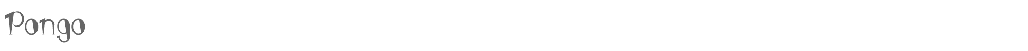 Pongo Pongo.ttf font preview