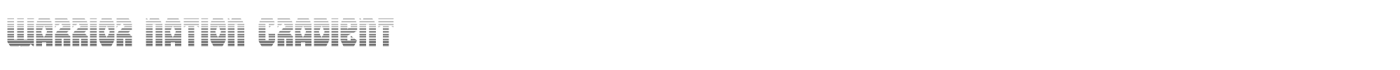 Warrior Nation warnationgrad.ttf font preview
