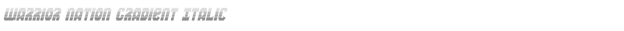 Warrior Nation warnationgradital.ttf font preview