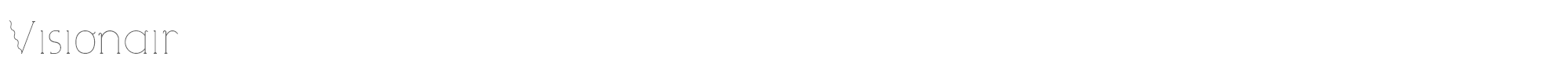 Visionair Visionair.ttf font preview