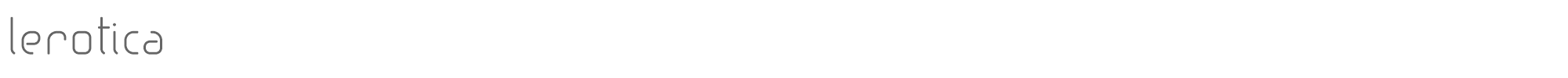Lerotica lerotica-light.ttf font preview