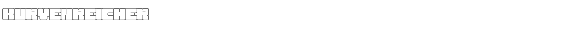 Kurvenreicher Kurvenreicher-Regular.otf font preview