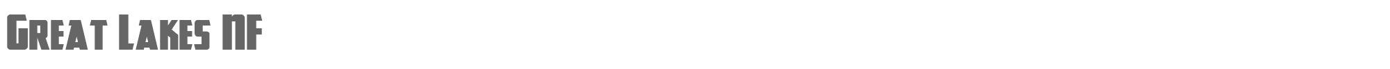 Sample characters Great Lakes NF Font