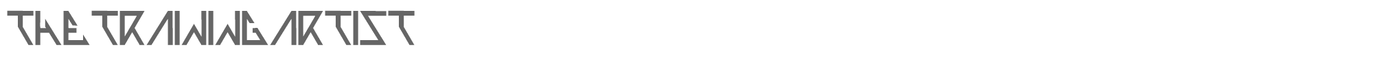 The Training Artist THETRAININGARTIST.TTF font preview