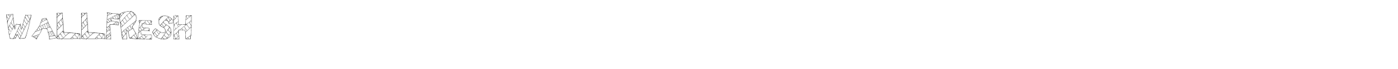 WallFresh WallFresh.ttf font preview