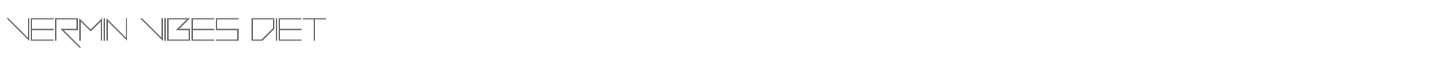 Vermin Vibes Diet vermin_vibes_diet.ttf font preview