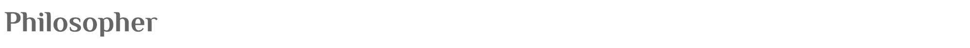 Philosopher Philosopher-Bold.ttf font preview
