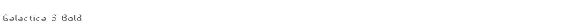 Galactica S GalacticaS-Bold.otf font preview