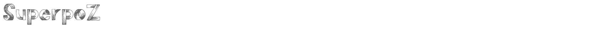SuperpoZ Superpoz.ttf font preview