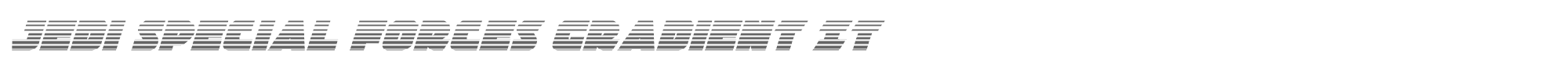 Jedi Special Forces jedisfgradital.ttf font preview